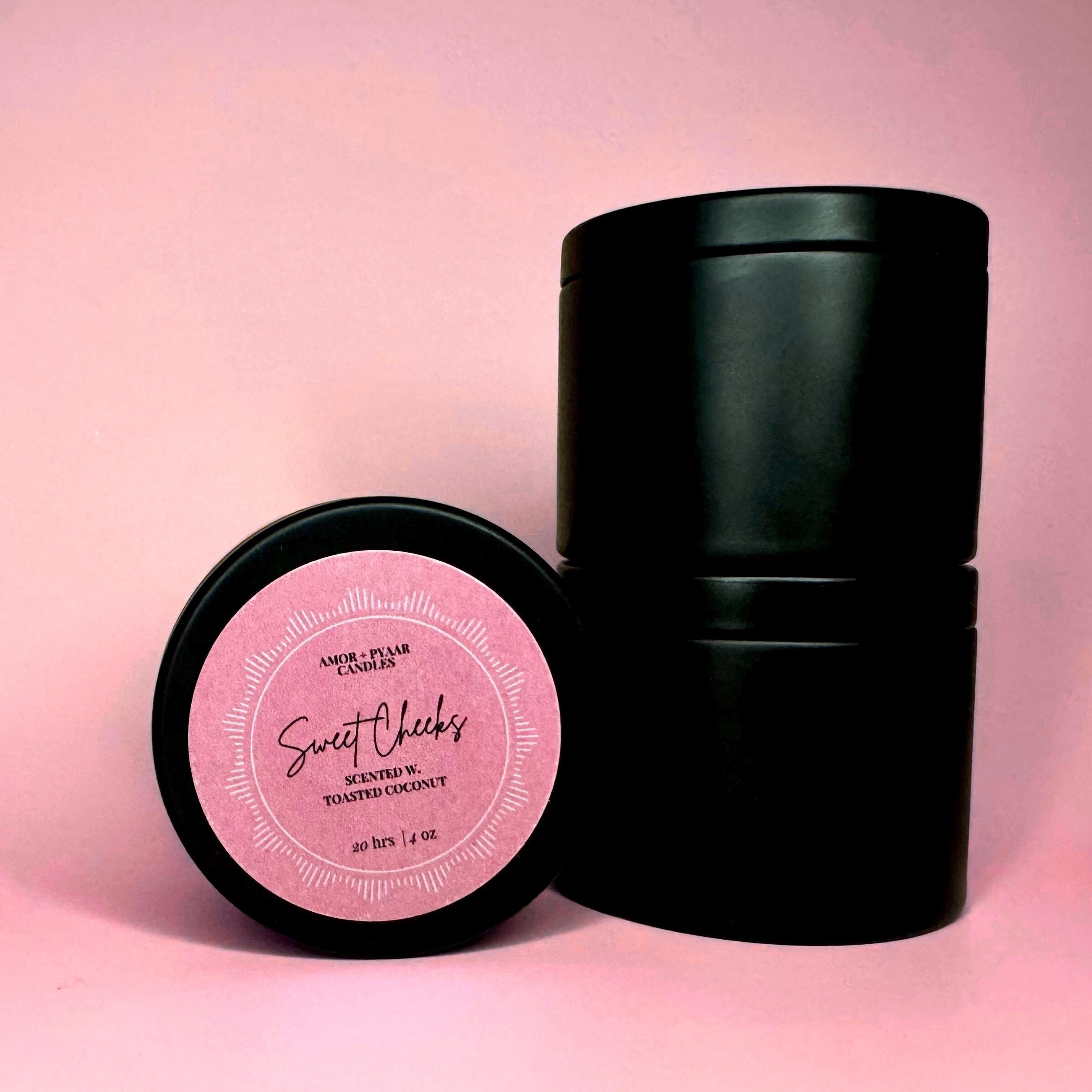 Sweet Cheeks – Toasted Coconut | Soy Candle | Hand-Poured | Bold Fun Gift | 4oz