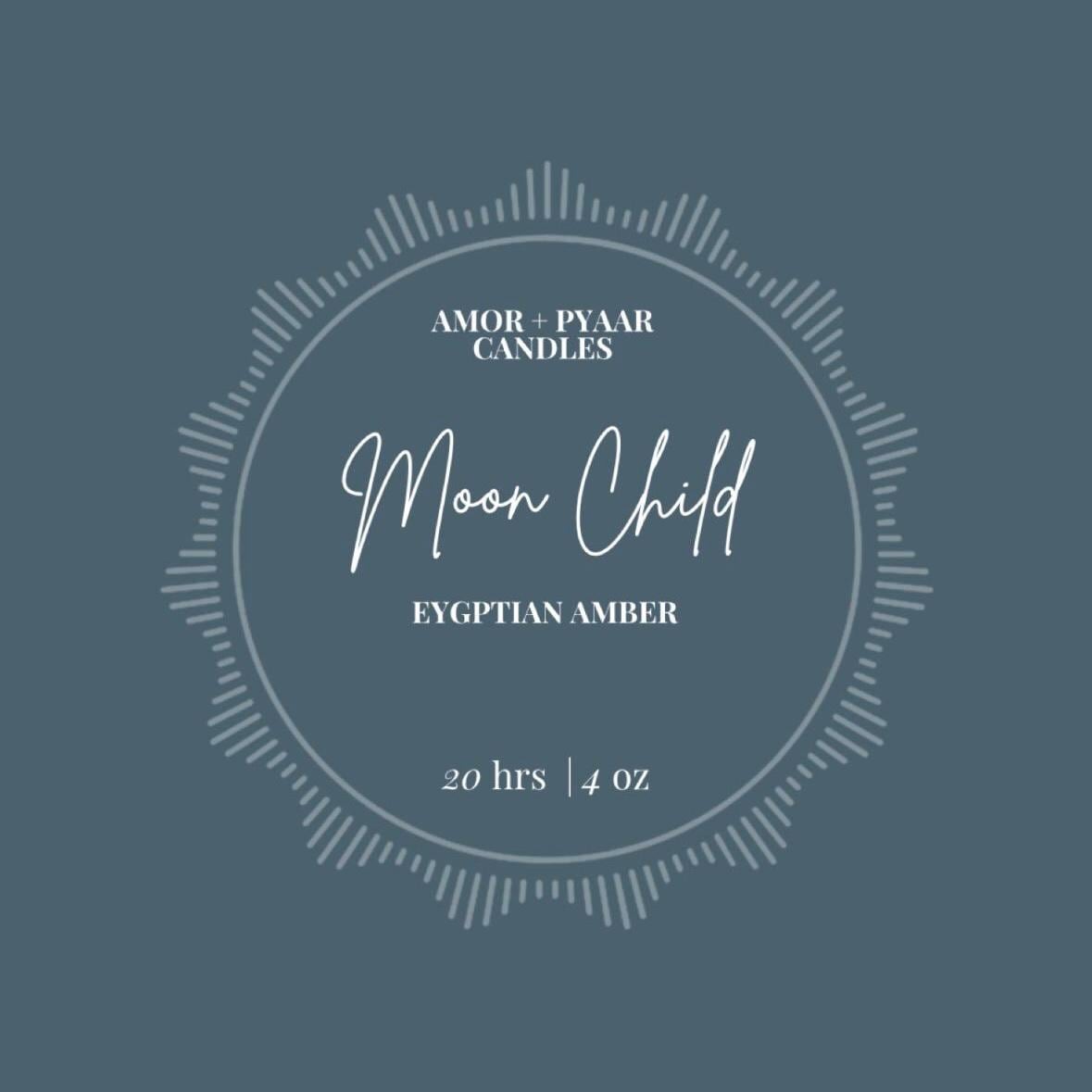 Moon Child – Egyptian Amber | House Of Reddy Collection | Soy Candle | 4oz