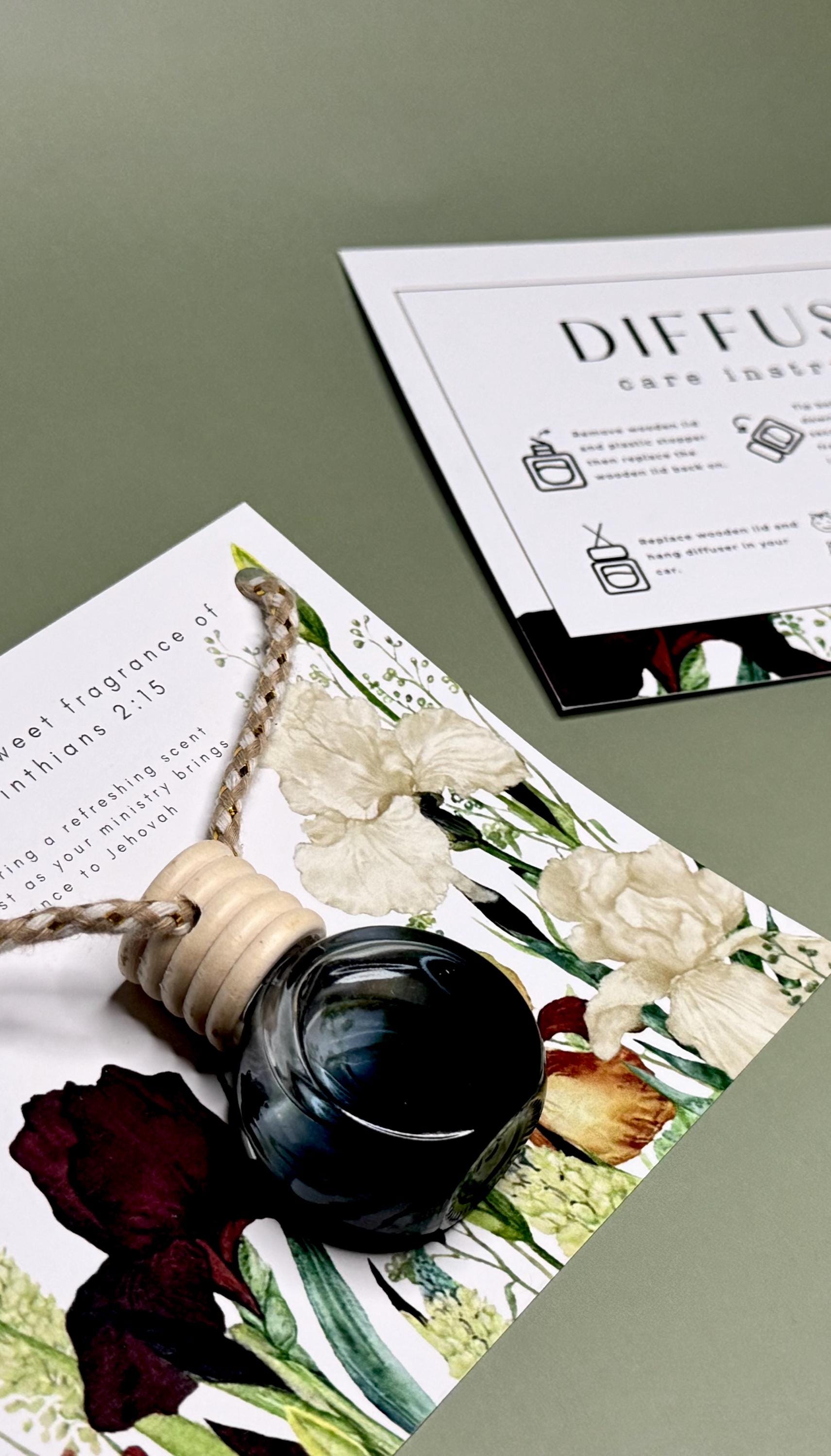 A Sweet Fragrance - Pioneer Gifts | His & Hers | Hanging Diffusers | 8ml