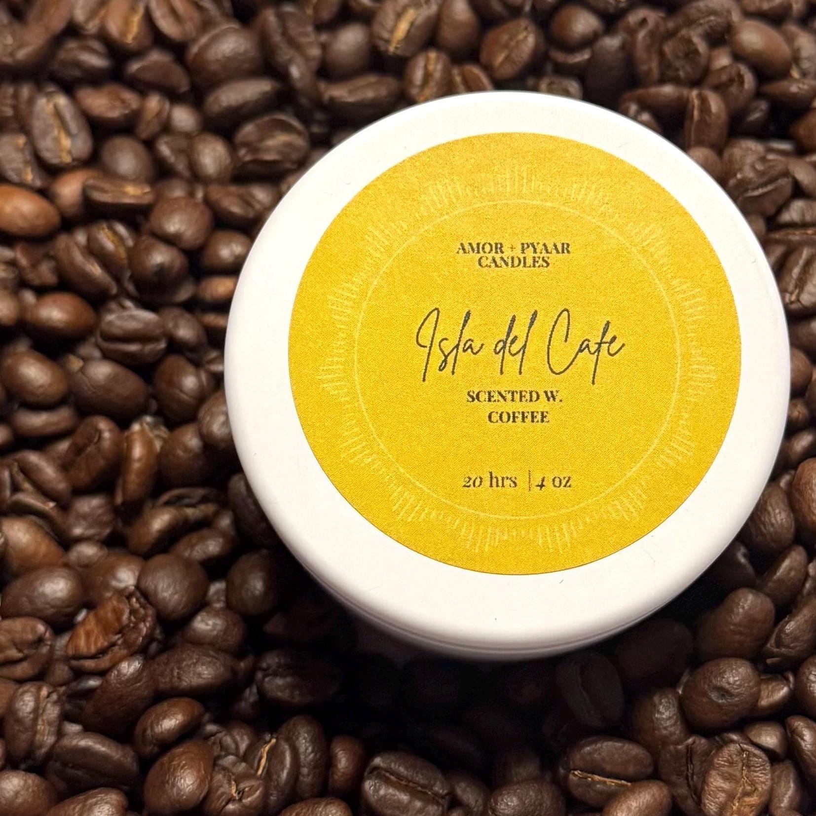 Isla del Café Candle – Roasted Coffee & Coastal Breeze | Soy Candle | 4 oz