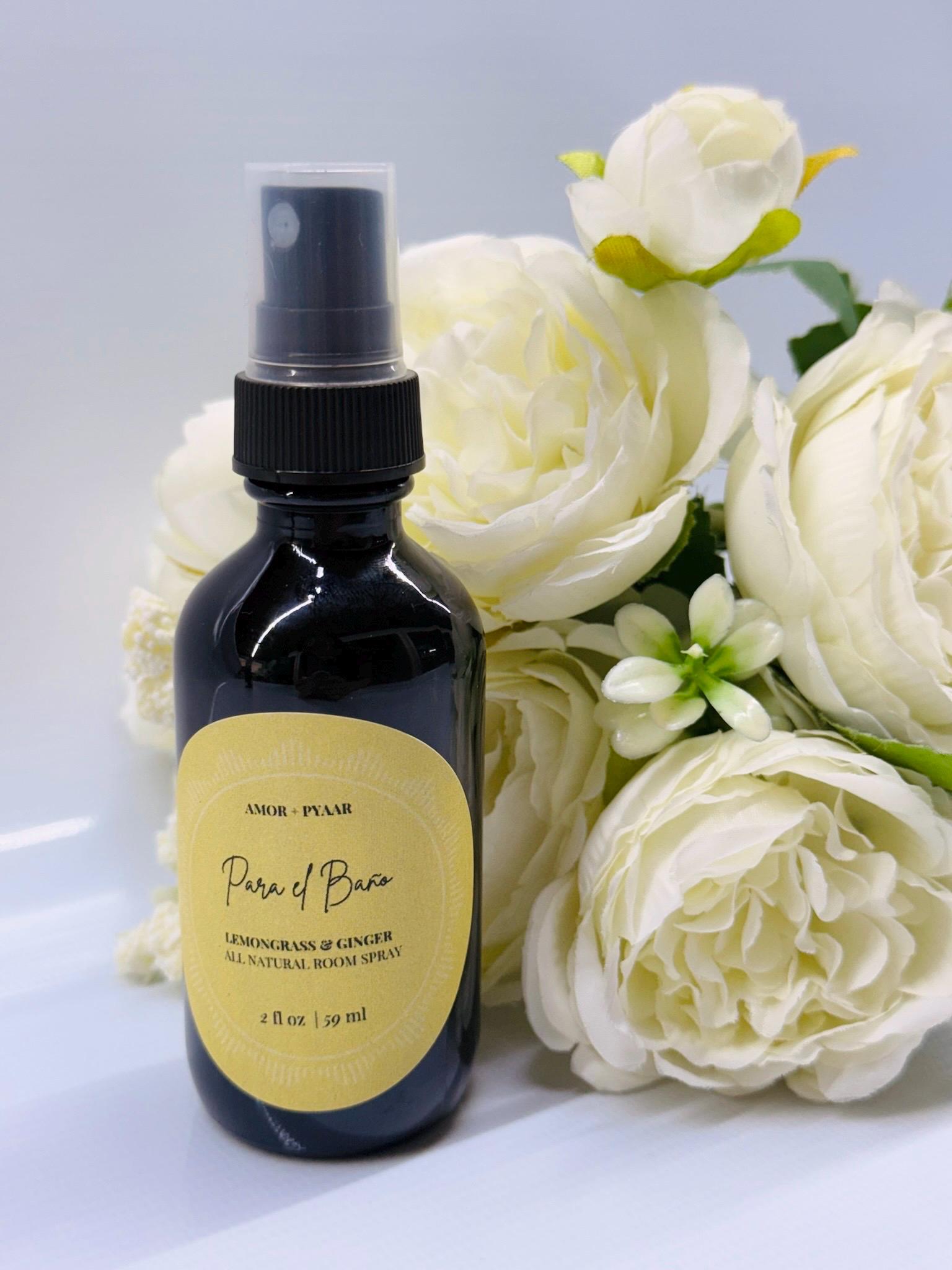 Para El Baño – Lemongrass & Ginger Room Spray | Fresh Latin-Inspired Mist