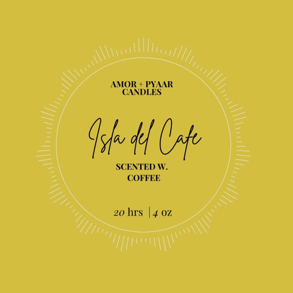 Isla del Café Candle – Roasted Coffee & Coastal Breeze | Soy Candle | 4 oz