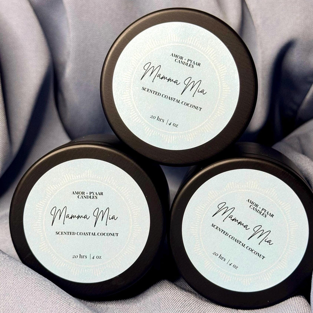 Mamma Mia - Coastal Coconut | Soy Candle | 4 oz