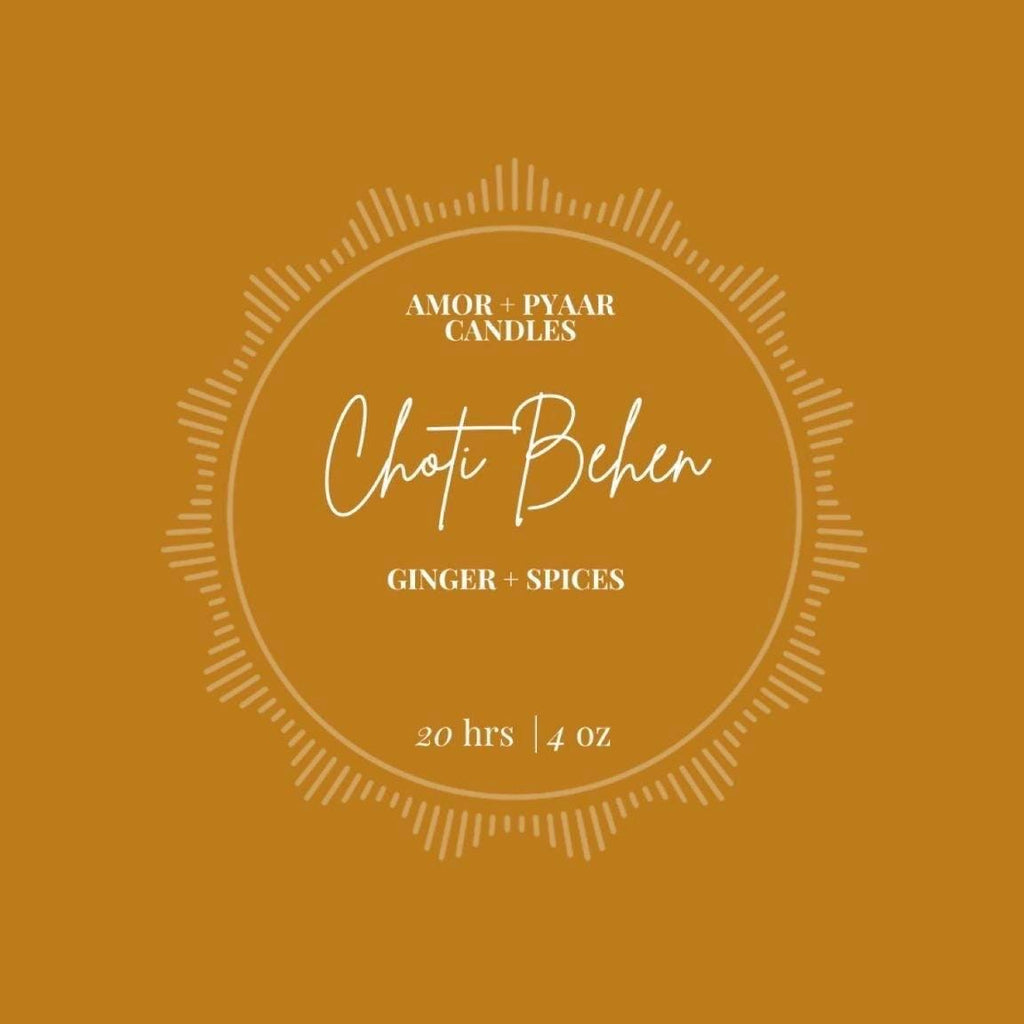 Choti Behen – Ginger & Spices | House Of Reddy Collection | Soy Candle | 4oz
