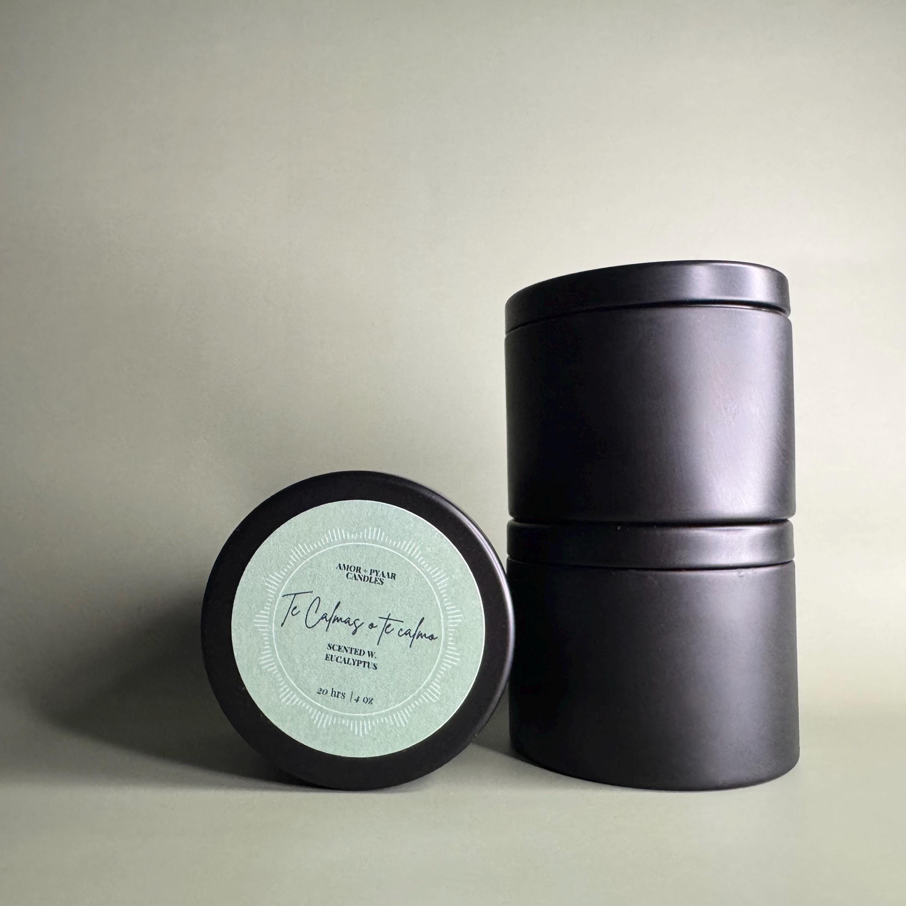 Te Calmas O Te Calmo - Eucalyptus | Soy Candle | 4 oz